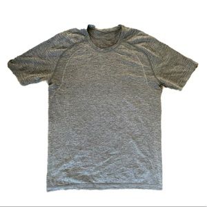 Lululemon Metal Tech Short Sleeve Gray Medium New